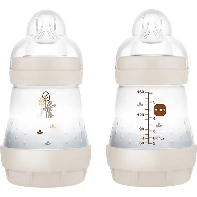 MAM Easy Start Anti-Colic Nappflaska 0+ Neutral 160ml