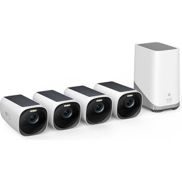 eufyCam S330 (eufyCam 3) 4-Cam Kit White