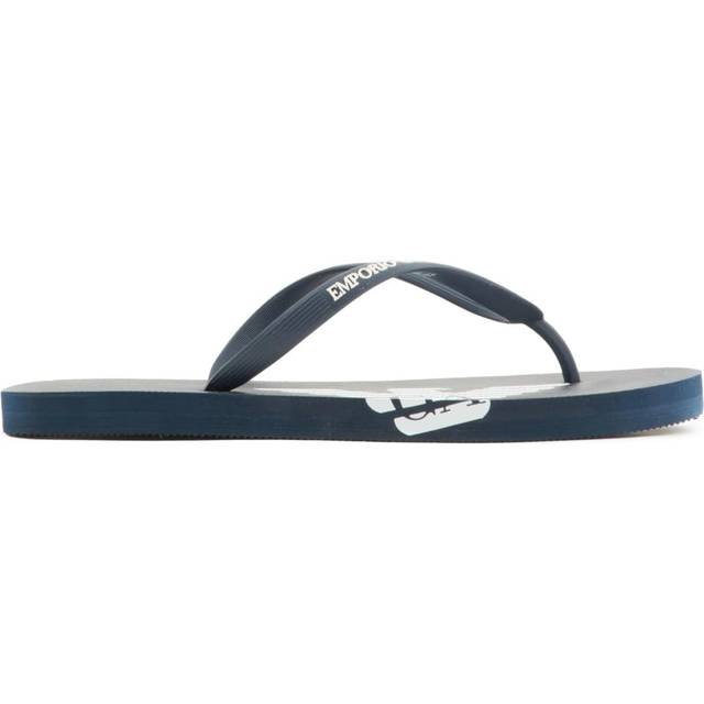 Emporio Armani, Flip Flops, male, Blue, 10 UK, Casual Slip-On Flip Flops