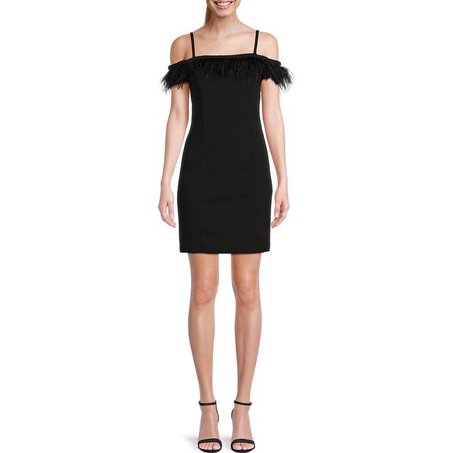 Kensie Cold Shoulder Mini Dress