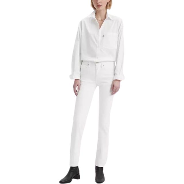 314™ formande raka jeans - White - 30X30