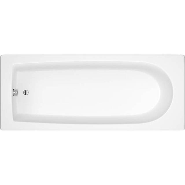 Nuie Barmby Round Single Ended Straight Bath 1700x700