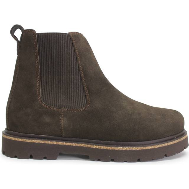 Birkenstock unisex boots highwood slip on mid chelsea ankle suede leather