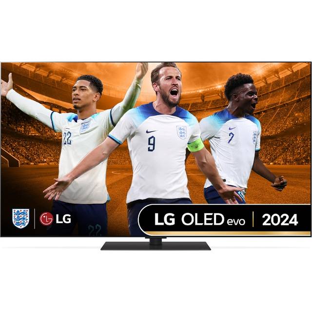LG OLED55G4 med bordsstativ