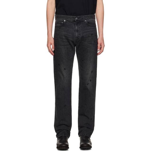 UNDERCOVER Black Five-Pocket Jeans - BLACK - 4