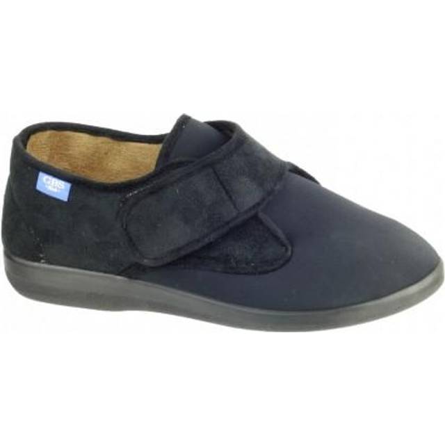 (40 EUR, Black) Great British Slippers Frenchay Ladies Classic Slippers