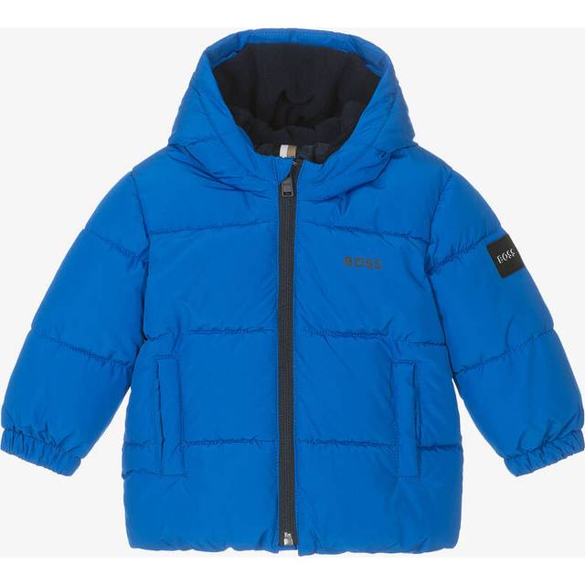 BOSS Baby Water Repellent Hooded Jacket, Bright Cobalt