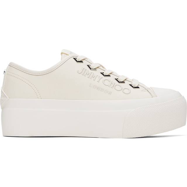 Jimmy Choo Off-White Palma Maxi F Sneakers - X LATTE/LATTE - IT 39.5