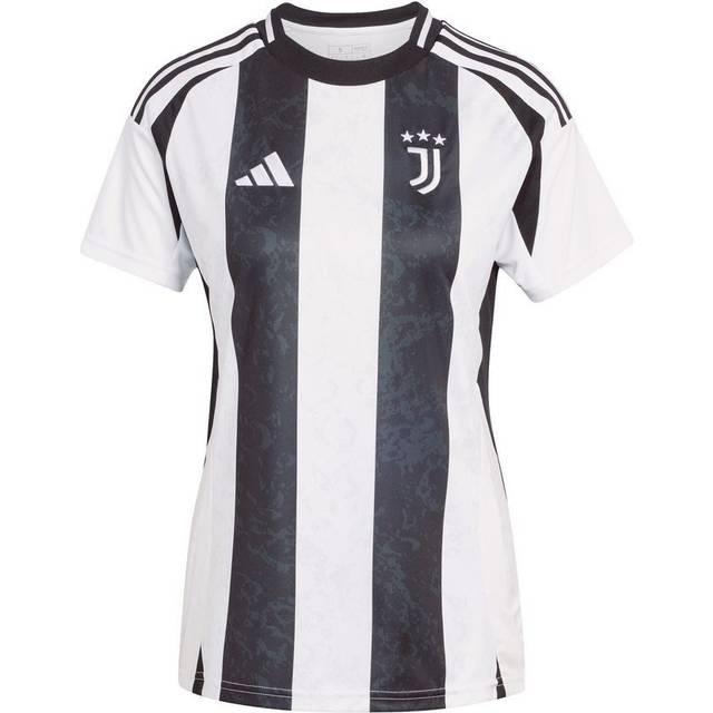 '24-'25 Juventus Home Shirt (Womens) Women's Black Polyester Made By: Adidas