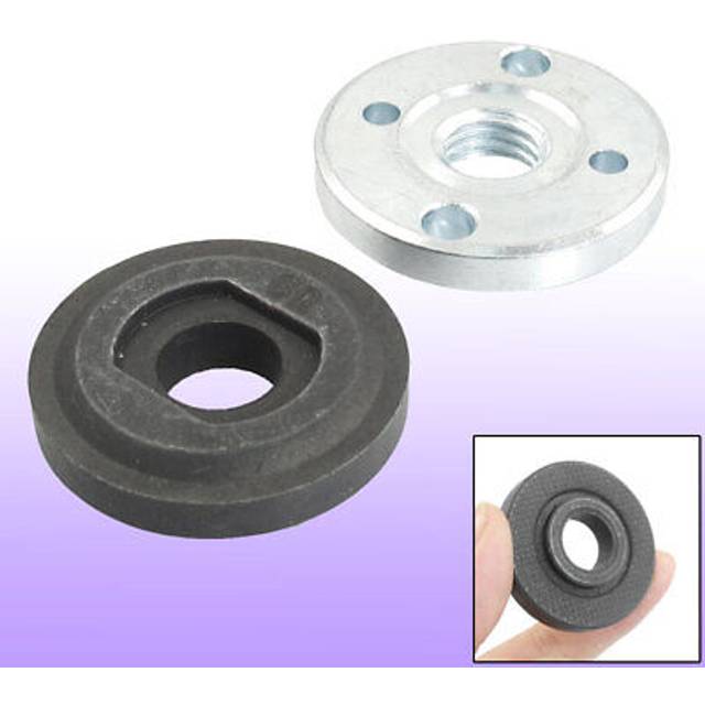 sourcing map 1 Set Spare Part Round Clamp Inner Outer Flange for GWS20-180