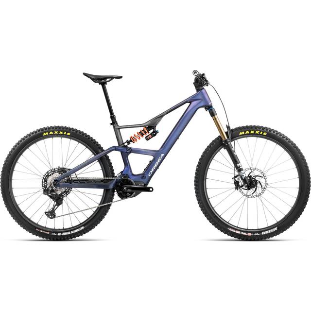 Orbea Rise LT M-TEAM 630Wh | Elcykel MTB Heldämpad 150/160 | 85Nm | Tanzanite Carbon View / Carbon Raw