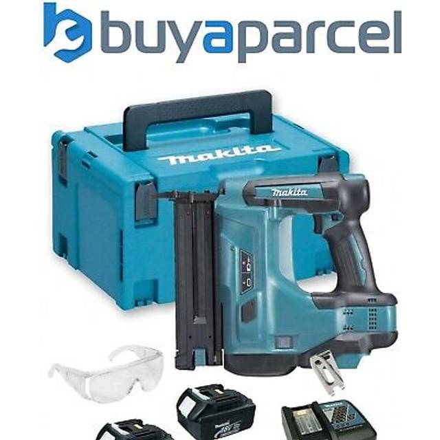 Makita DBN500 18v Cordless 18g Brad Nailer Nail Gun Li-Ion + 2 x 3.0ah + Charger