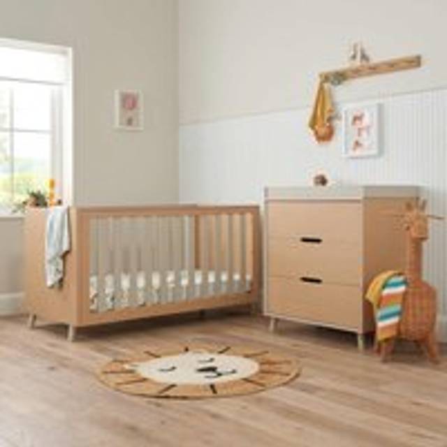 Tutti Bambini Fika 2pc Room Set - White Sand