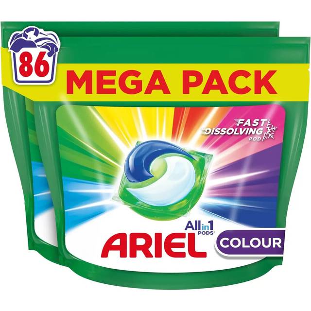 Ariel All-in-1 PODSÂ®, Washing Liquid Laundry Detergent Capsules 86 Washes