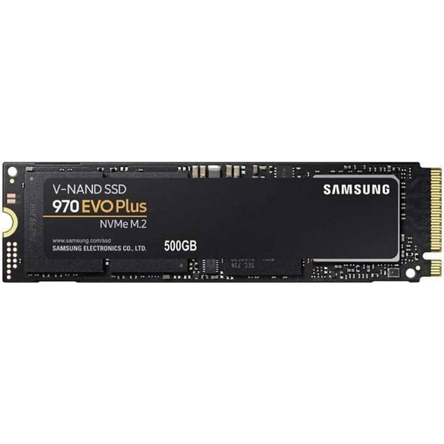 Samsung 970 EVO Plus MZ-V7S500BW , Internal NVMe M.2 SSD, 500 GB, Up to 3,500 MB/s sequential read
