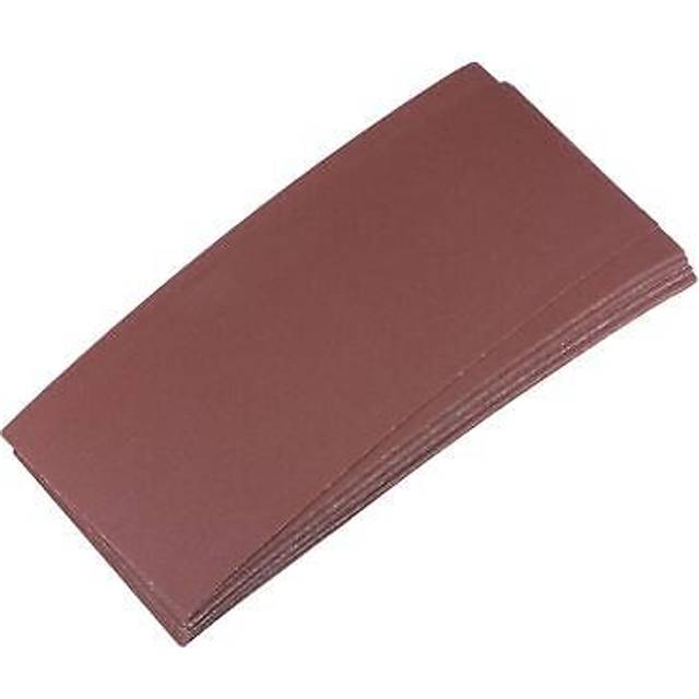 10pcs 220 Grit Sandpapers 9x3.7 Aluminum Oxide Sanding Sheets For Hand Sander