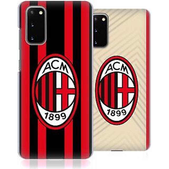 Official ac milan 2021/22 crest kit hard back case for samsung phones 1