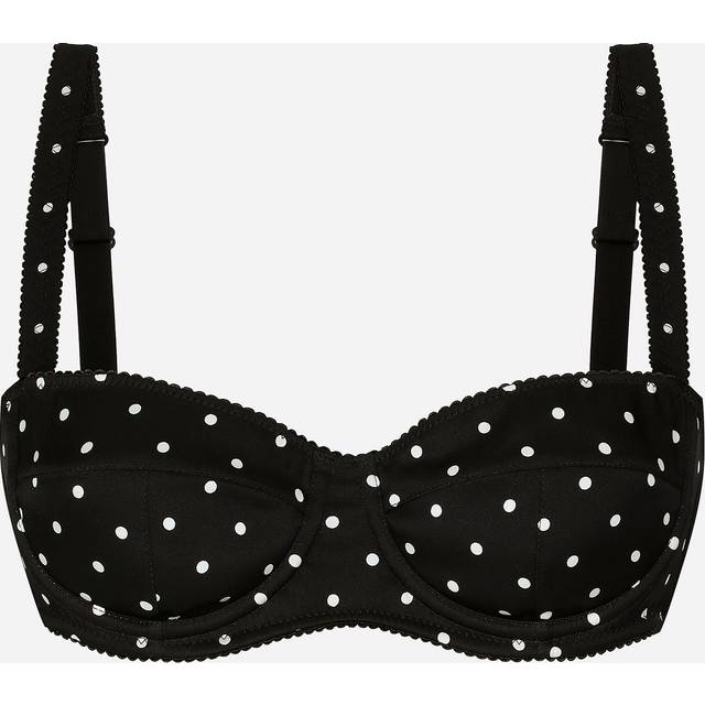 Dolce & Gabbana Polka-dot Balconette Bra - Woman Underwear Print 4b