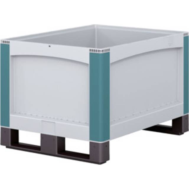 BITO with closed side panels, with closed side panels, LxWxH 800 x 600 x 720 mm - grey