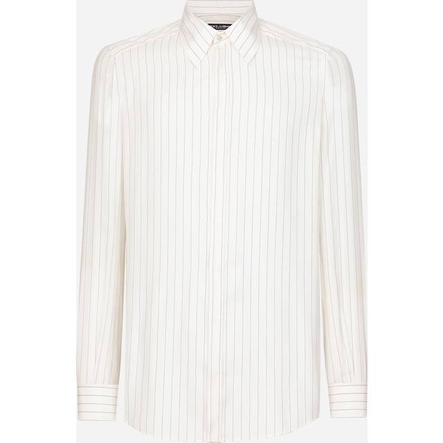 Dolce & Gabbana, Formal Shirts, male, Beige, 2XL, Stylish Shirts Collection