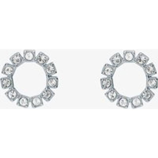 Ted Baker HALIANA Silver Tone Halo Crystal Stud Earrings TBJ3812-01-02