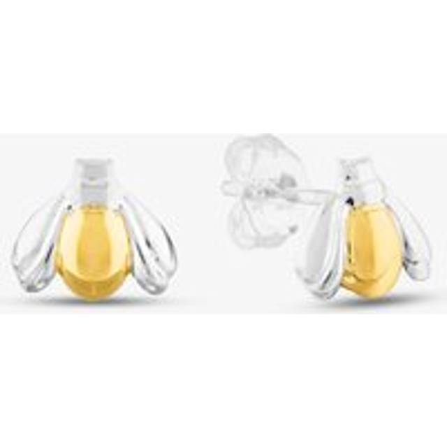 Gold Plated Bee Stud Earrings E5682