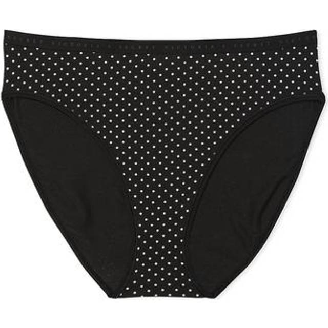 Victoria's Secret Black Dots Brief Knickers - black dots - XS