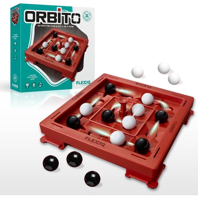 Orbito Board Game - Strategy Game for Kids and Adults  Games for Kids 7+  2 Player Strategy Board Games and Fidgets for Kids by FlexiQ