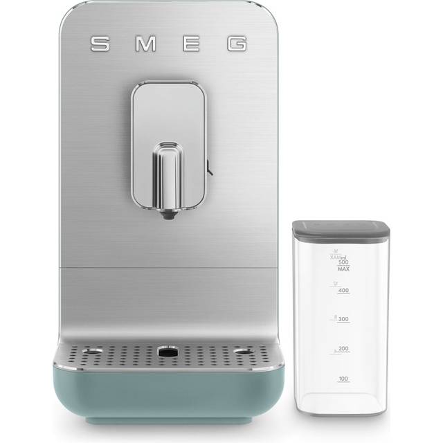 Smeg BCC13EGMUK Emerald Bean To Cup Coffee Machine with Integrated Milk System