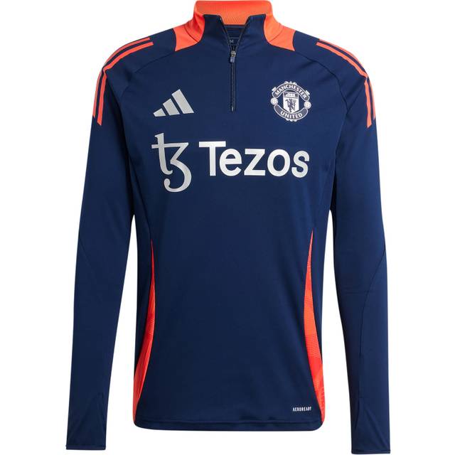 Adidas Manchester United Mens Training Top 2024/2025 Colour: Indigo, Size: Extra Large