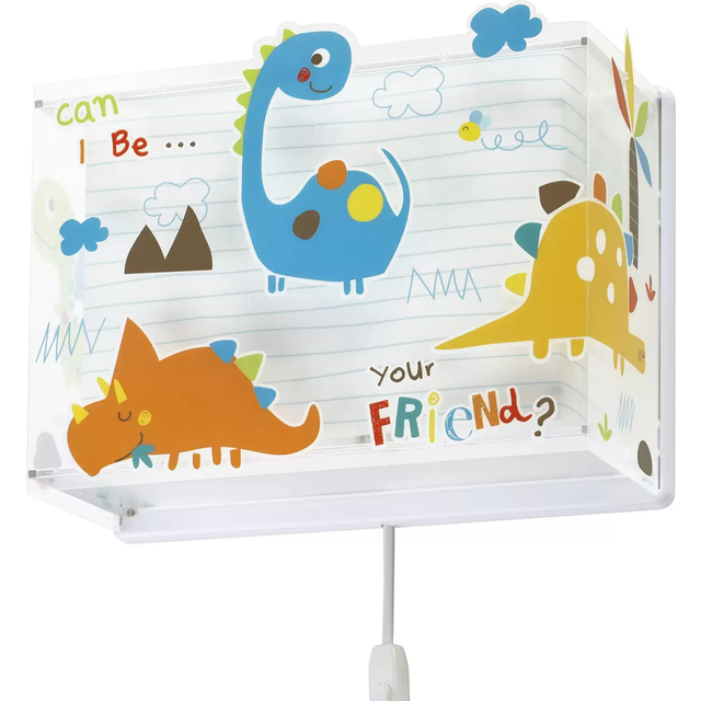 Dalber Vägglampa, barnlampa vägglampa dinosaurier djur dinos