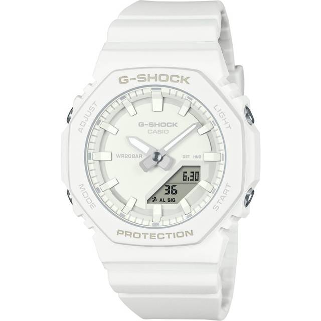 Casio G-Shock Analog Digital Resin Strap White Dial Quartz GMA-P2100-7A 200M Women&#39;s Watch