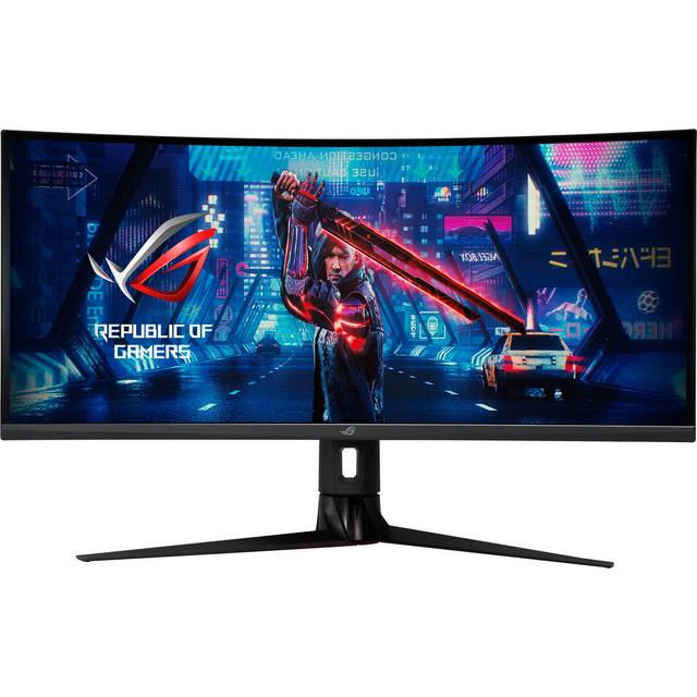 Asus XG349C 34" IPS Monitor, 3440 x 1440 UWQHD, 144Hz, 1ms