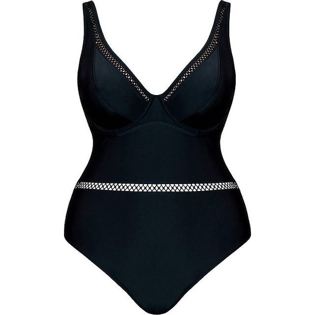 Curvy Kate First Class Plunge Swimsuit - Black