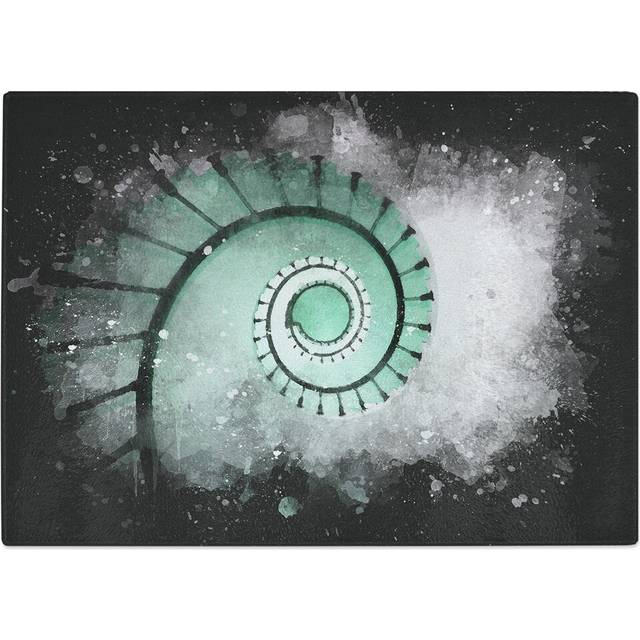 Tempered Glass Lighthouse Spiral Staircase Chopping Board (20 cm x 28.5 cm)