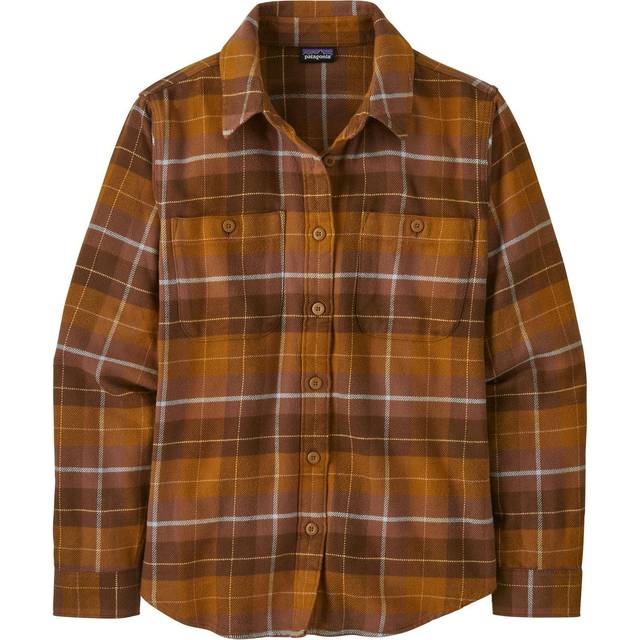 Patagonia - Women's Fjord Flannel Shirt - Shirt size XS, brown