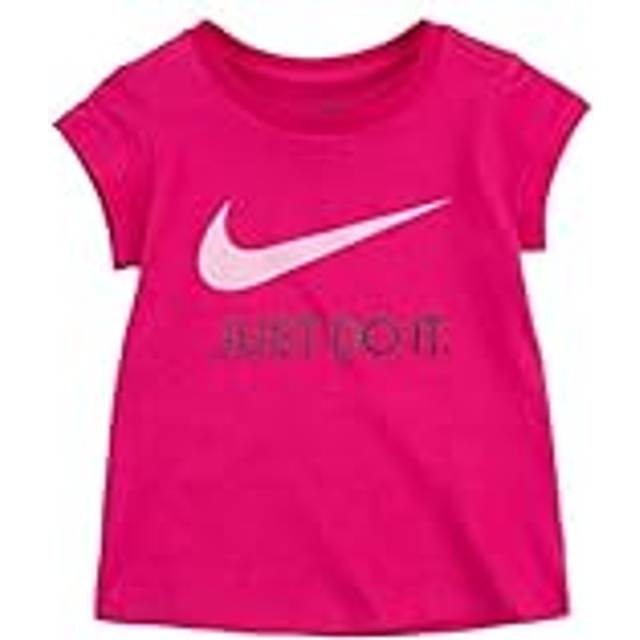 NIKE Te-S/S Tee |Rosa |104-110