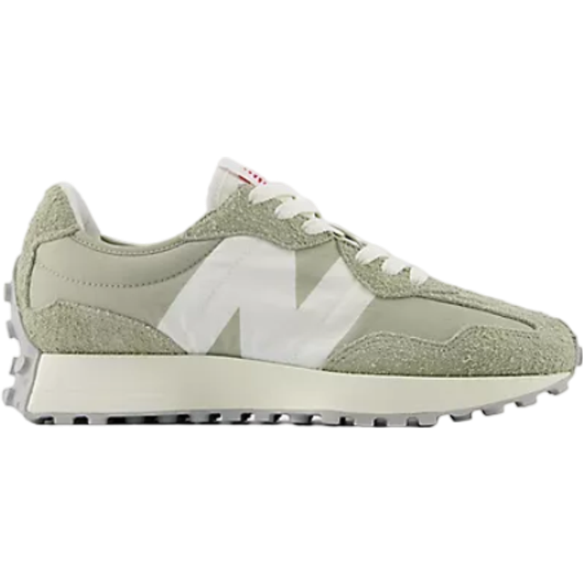 New Balance 327 Unisex Fashion Trainers in Dark Olivine - 3.5 UK