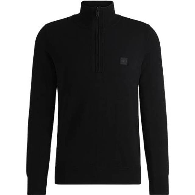 BOSS Kanobix Half Zip Sweater Black size M