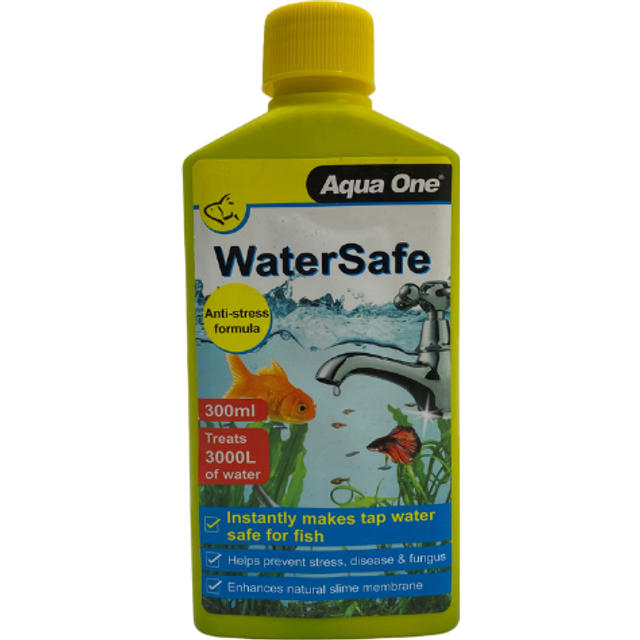 Aqua One WaterSafe Dechlorinator 3 Sizes - 300ml