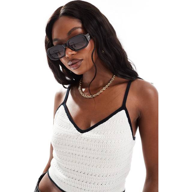 Quay Unisex Hyped Up Sunglasses - Black - One Size