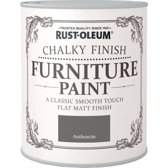 Rust-Oleum Anthracite Matt Furniture Paint - Dark Grey
