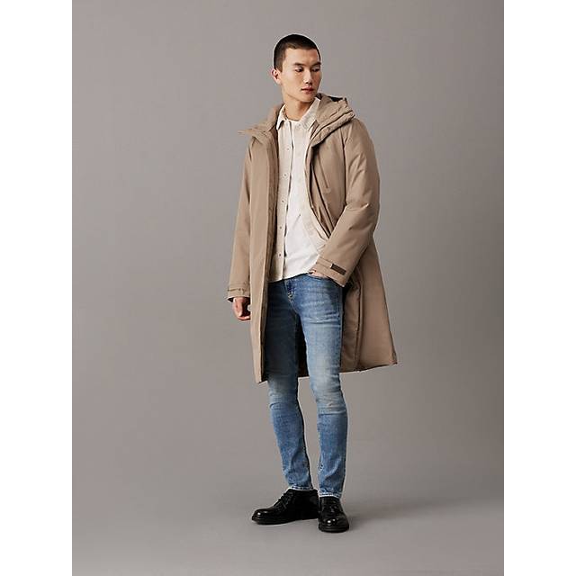 Technical Hooded Parka Coat