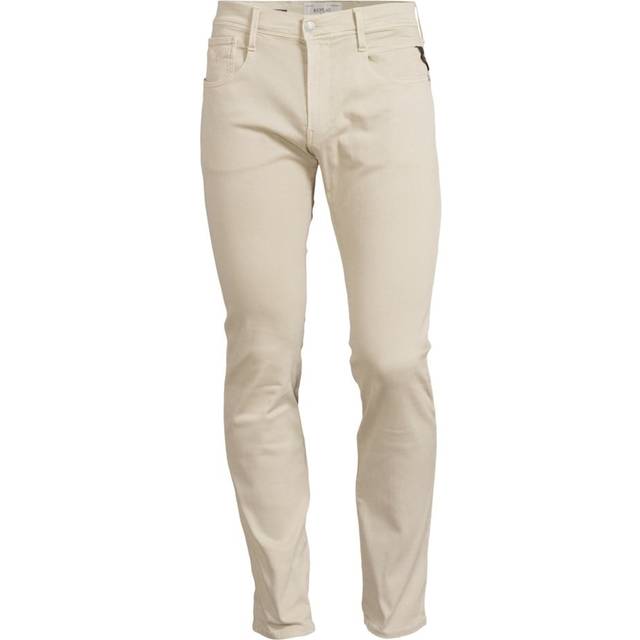 REPLAY Anbass Trousers Slim Hyperflex Colour Xlite |Beige |32 x 34
