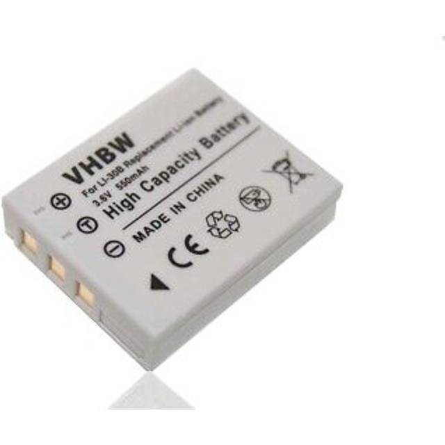 Battery for olympus mju mini digital digital s 550mah