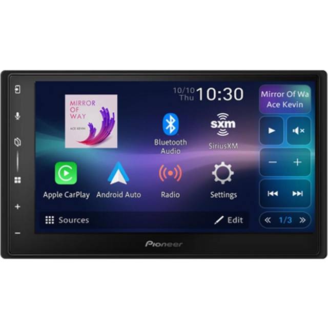 Pioneer sph-da77dab 6.8" double din stereo wireless apple carplay android auto