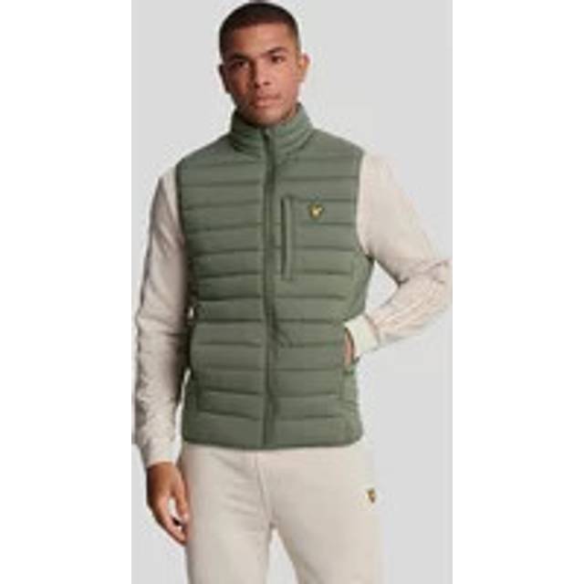 LYLE & SCOTT SPORT Stretch Lightweight Quilted Gilet |Grön |S