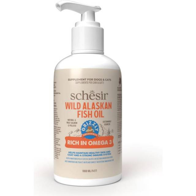 Schesir Wild Alaskan Fiskolja (1 liter)