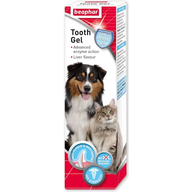 | Advanced-Enzyme Toothgel | Dental Care for Dogs & Cats | Non-Brush Alternative | Helps Prevent Bad Breath & Combat Plaque | 100g Tube