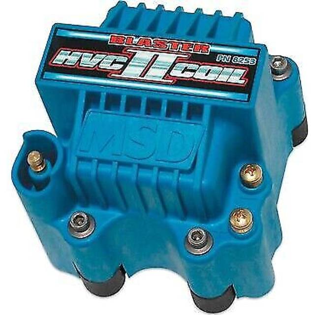 Msd-8253 msd ignition coil - blaster series - hvc-2 - blue